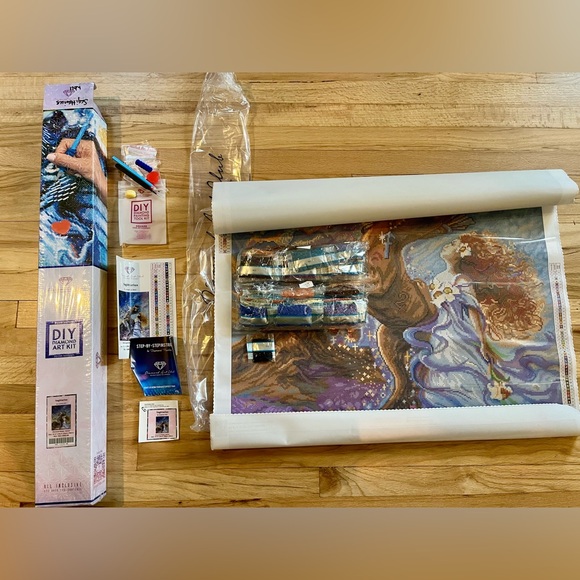 HARD TO FIND Diamond Art Club kit - Sagittarius by Josephine Wall - Picture 6 of 7